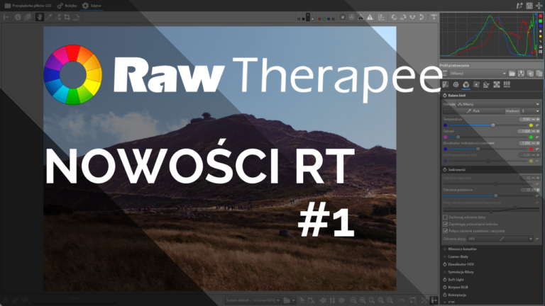 RawTherapee 5.5 - Nowości w Programie, cz. I